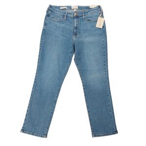 Universal Thread High Rise Vintage Straight Jeans Womens 12/31R Blue Preppy